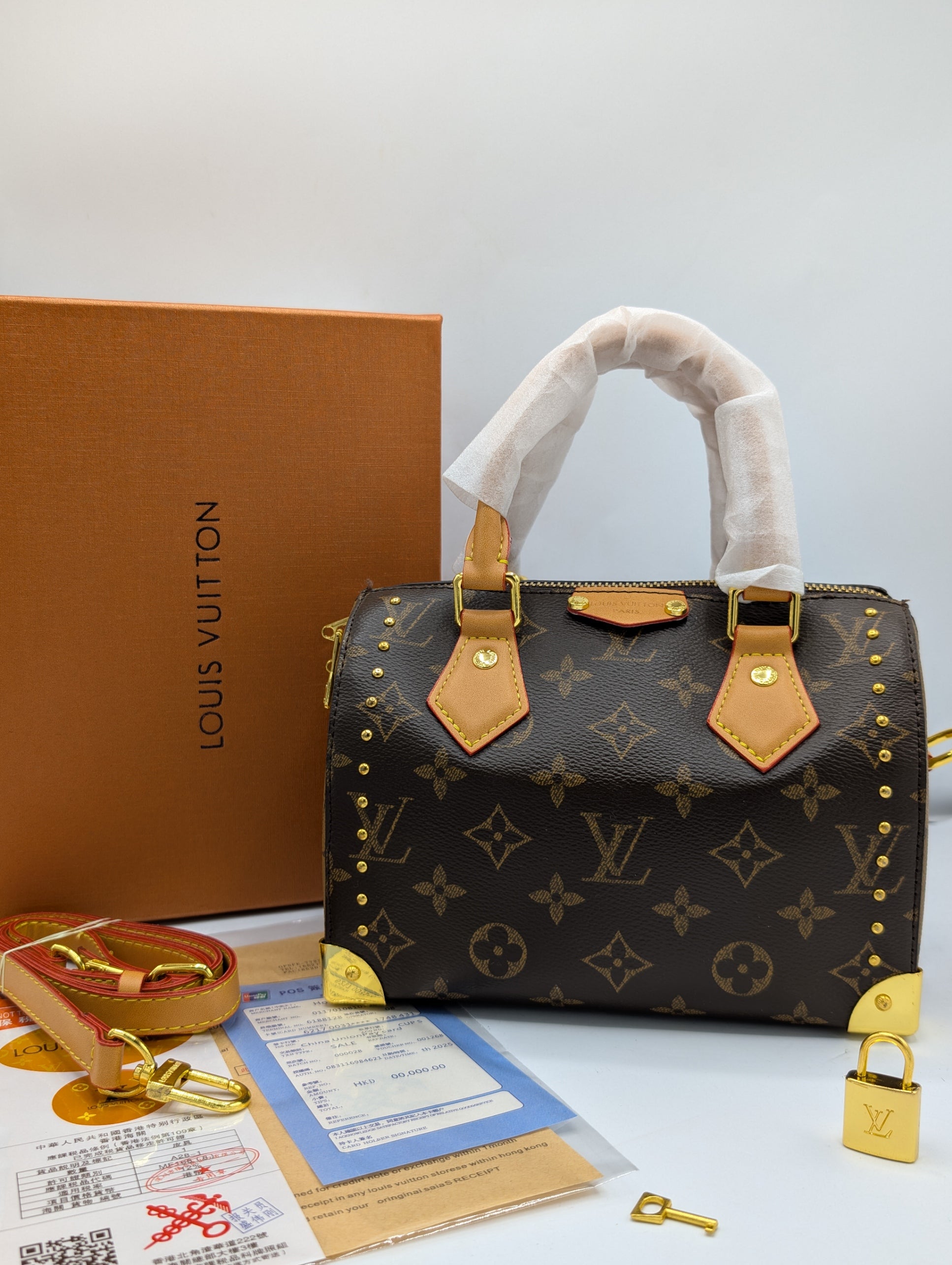 Louis Vuitton Monogram Mini Speedy Satchel