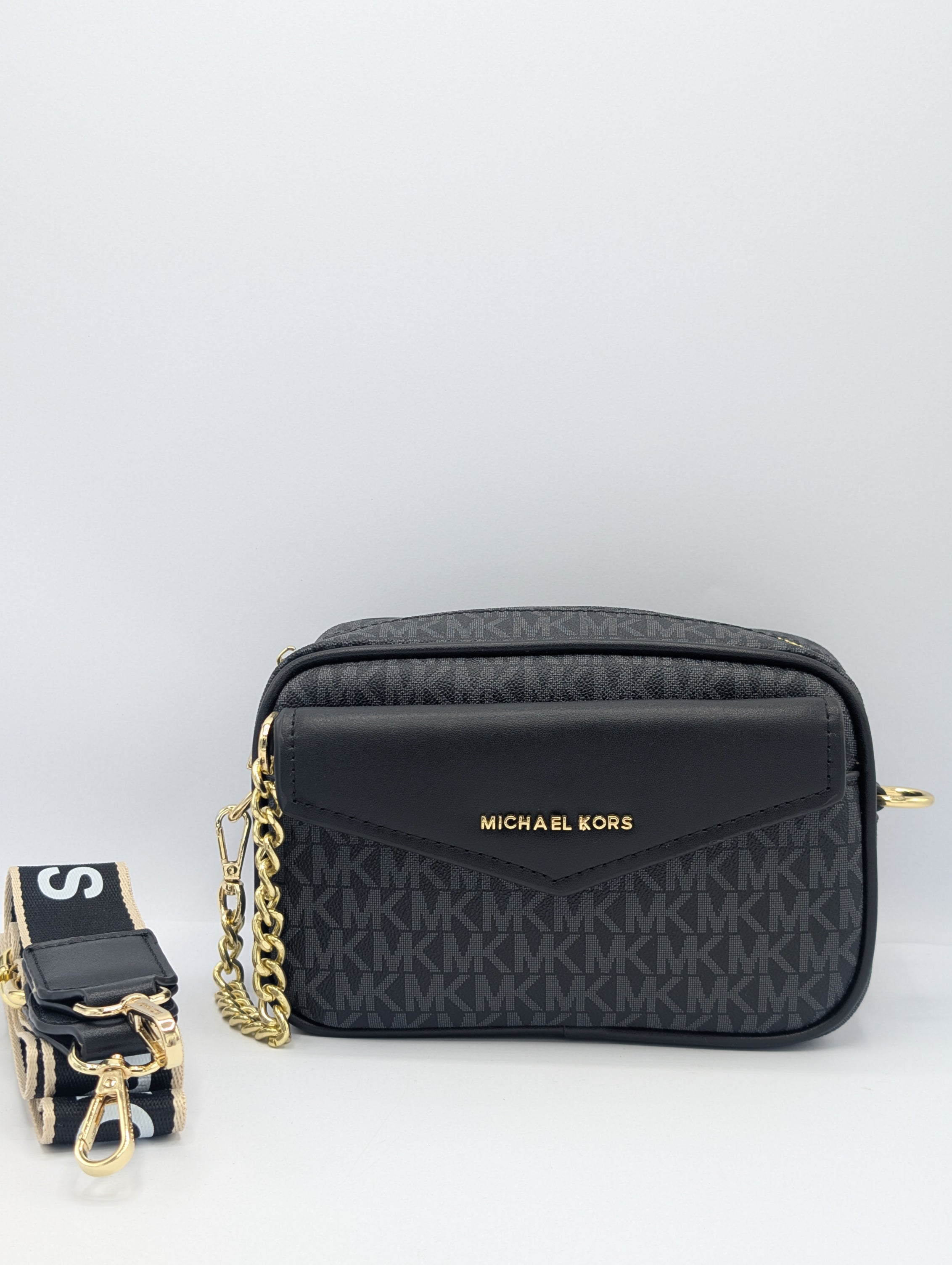 Michael Kors Signature Camera Crossbody