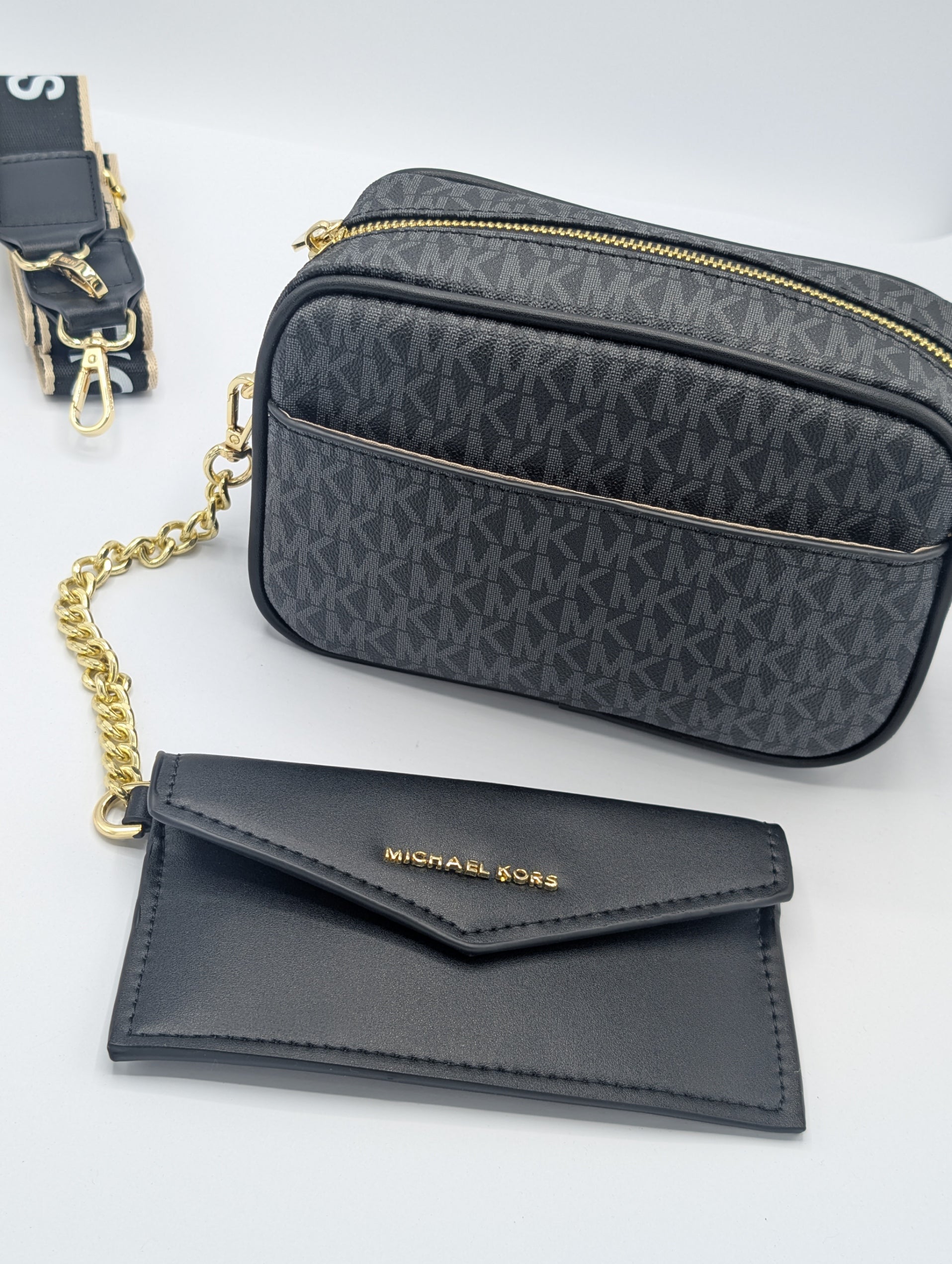 Michael Kors Signature Camera Crossbody