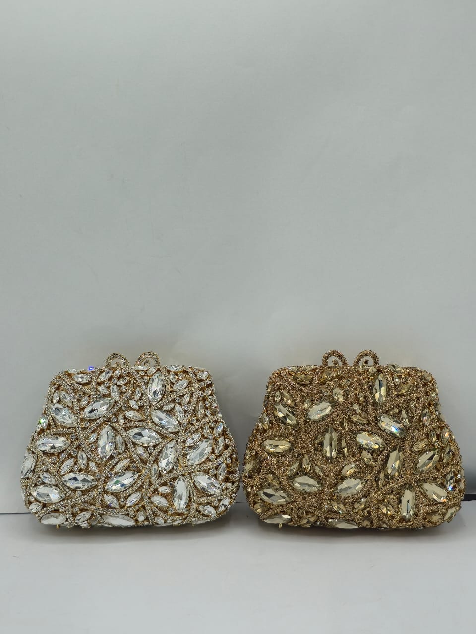 Crystal Embellished Evening Clutch