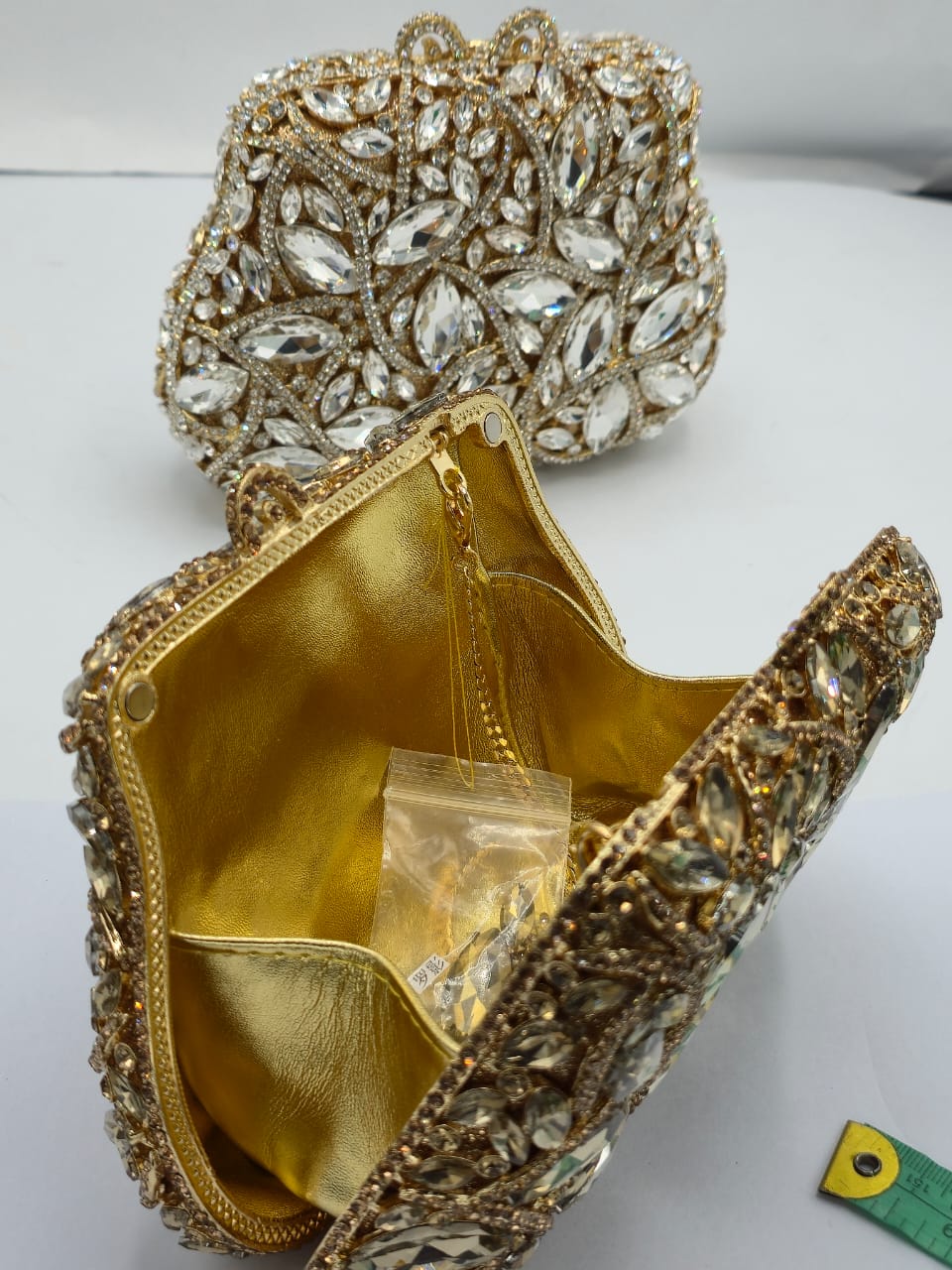 Crystal Embellished Evening Clutch