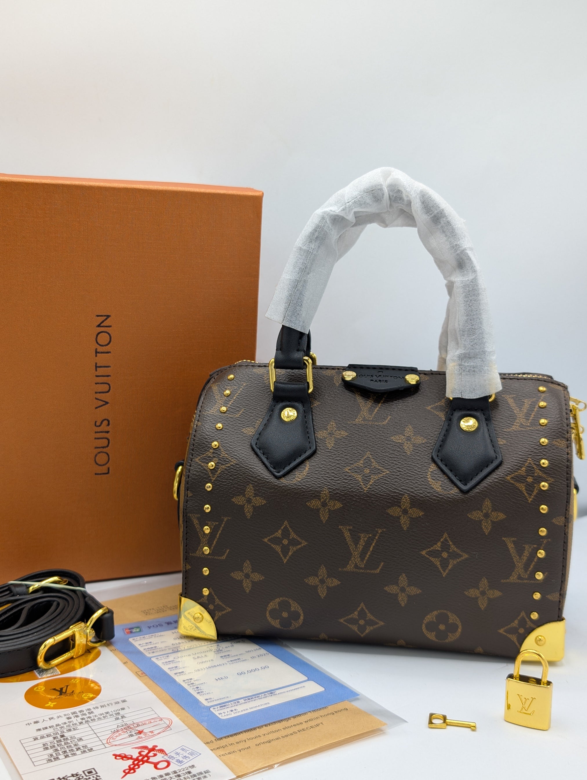 Louis Vuitton Monogram Mini Speedy Satchel
