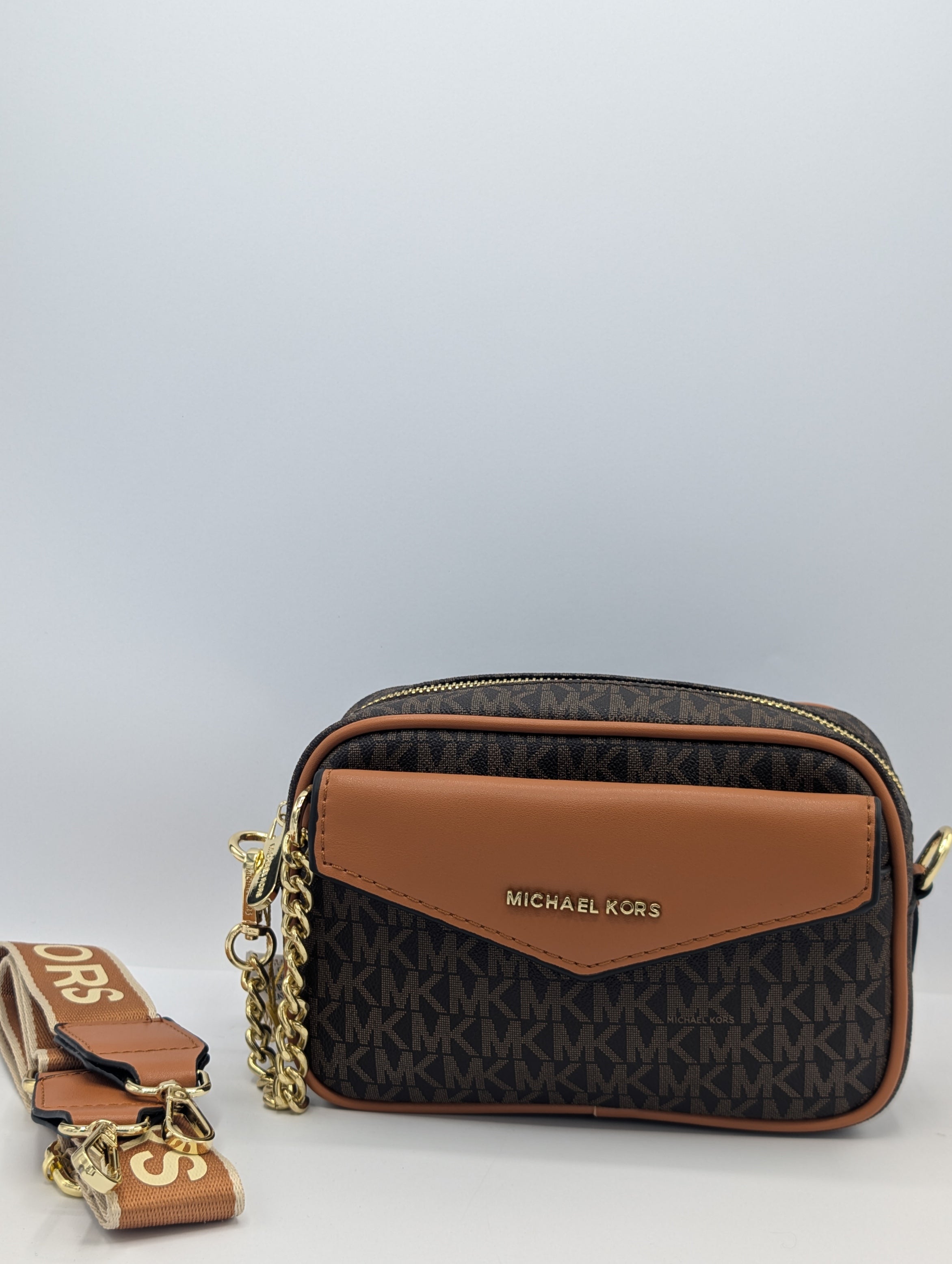 Michael Kors Signature Camera Crossbody