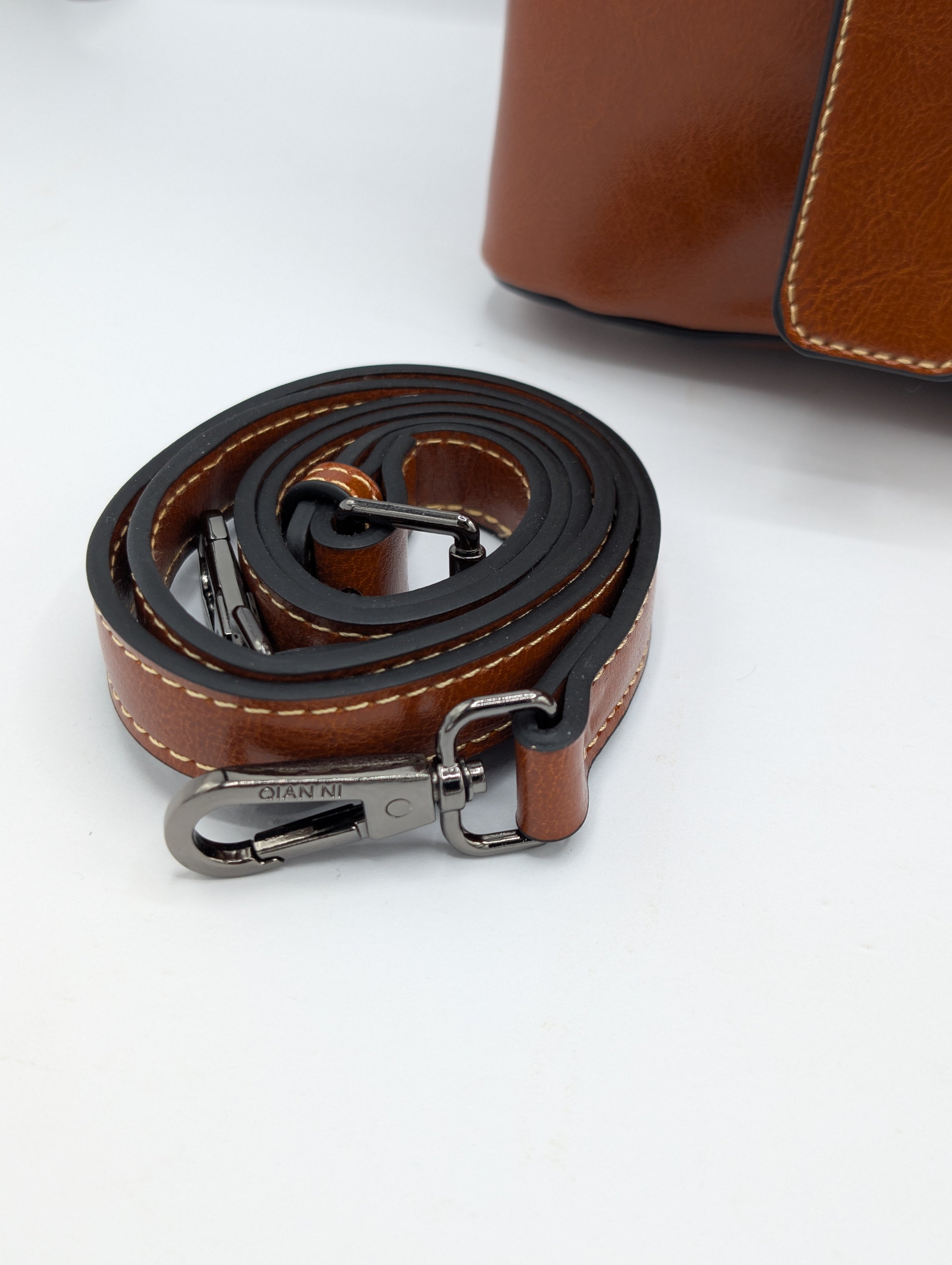 Brown Leather Satchel/Tote