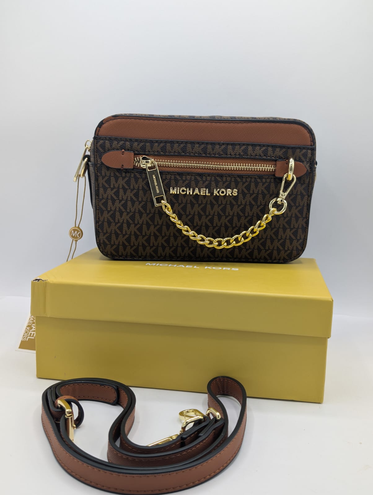 Michael Kors Jet Set Large Logo Crossbody