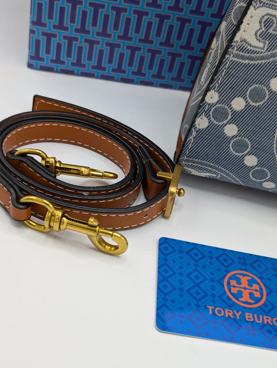 Tory denim Cross body